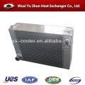 customized manufacturer of plate and bar aluminium water cool radiator